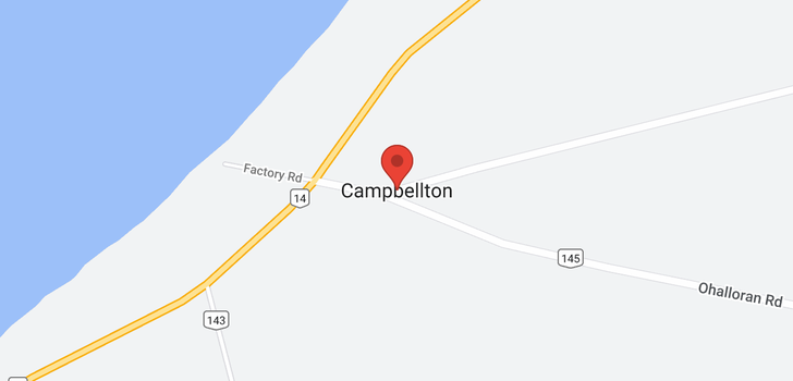 map of Campbellton